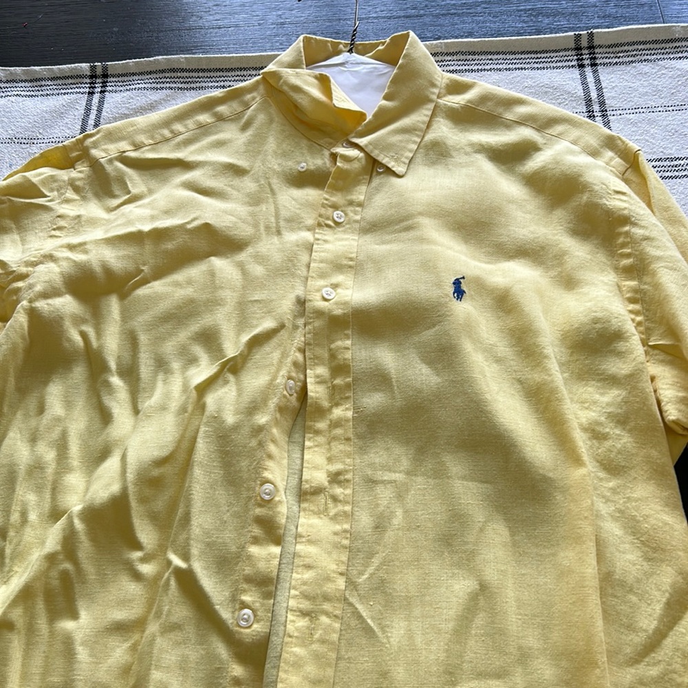 Yellow ralph Lauren